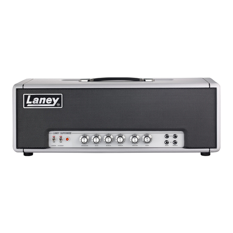 Laney Black Country Customs Supermod LA100SM user manual