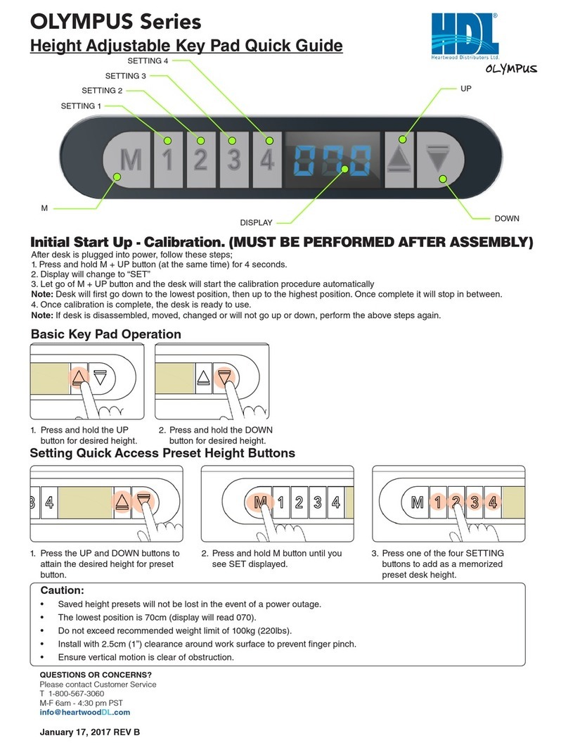 HDL OLYMPUS Series User manual