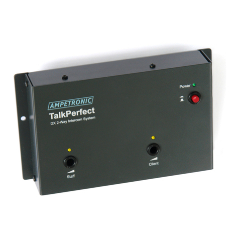 Ampetronic TalkPerfect DX installation guide