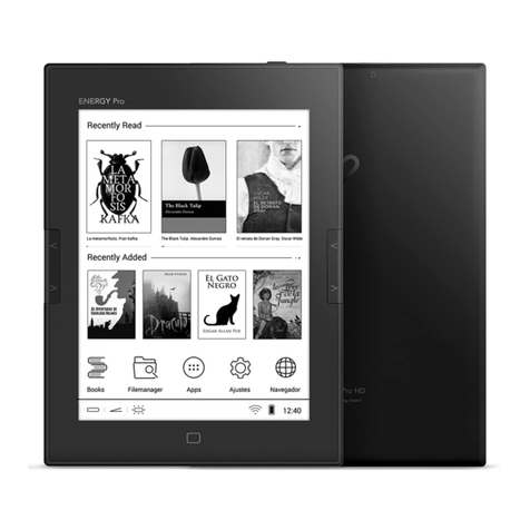 Energy System eReader Pro HD User manual