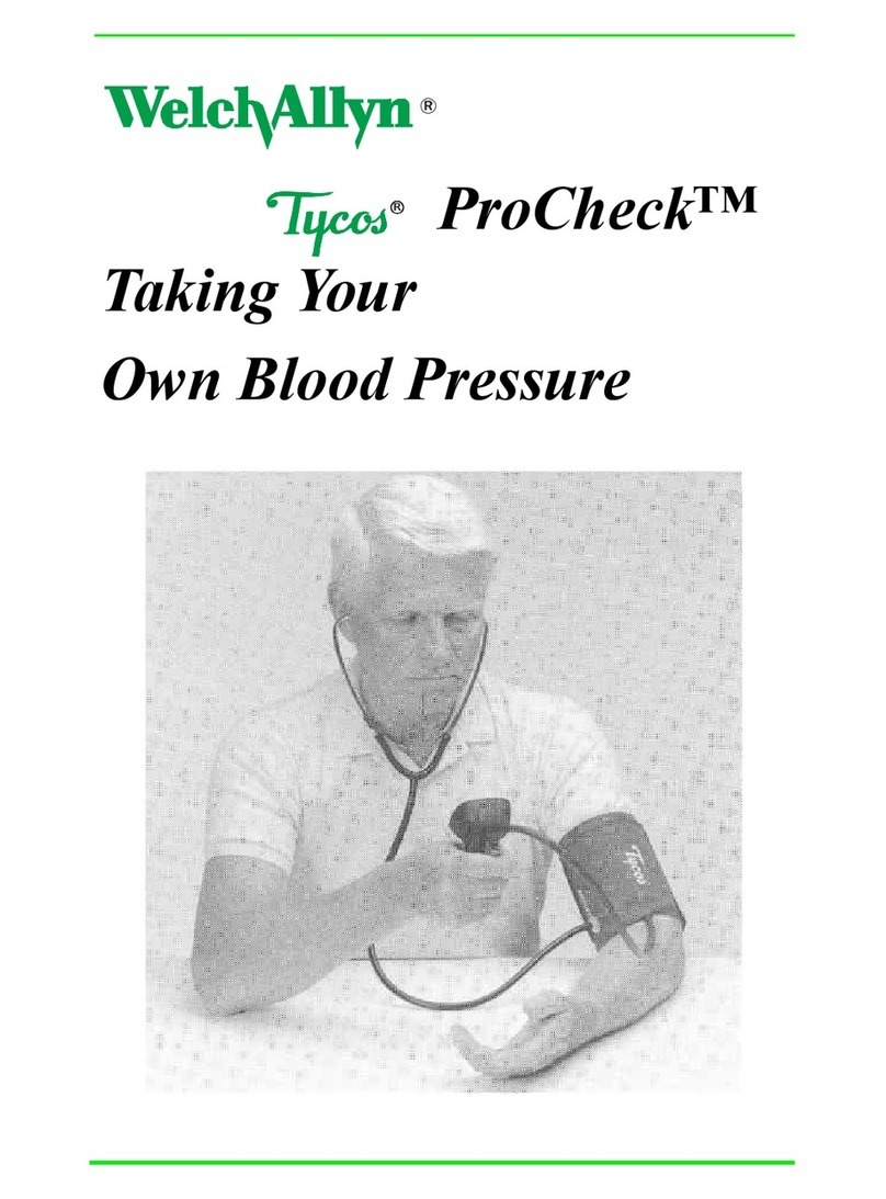Welch Allyn Tycos ProCheck User manual