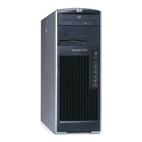 HP Xw8200 - Workstation - 1 GB RAM Installation
