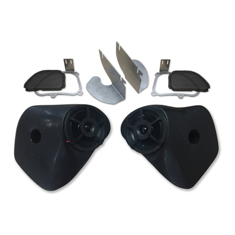 Sinister Sound 98-13 STREET GLIDE installation instructions