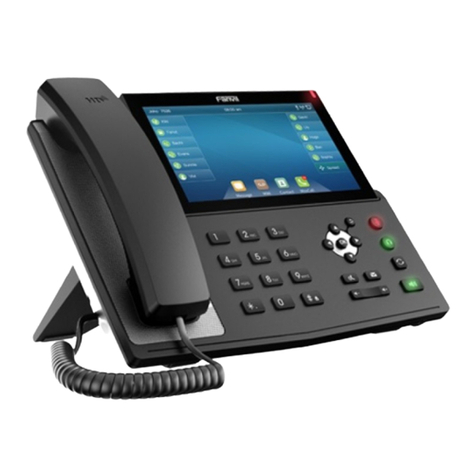 Fanvil X7A Quick installation guide