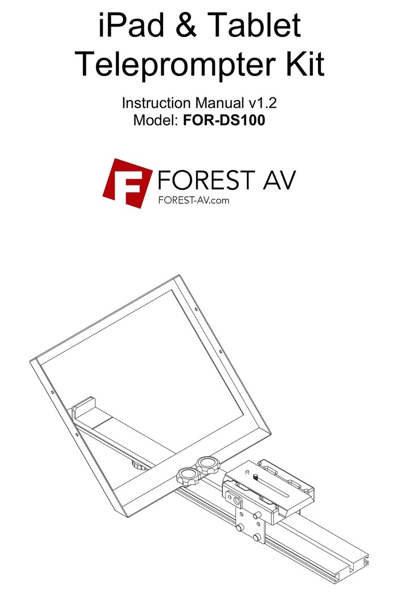 Forest AV FOR-DS100 instruction manual