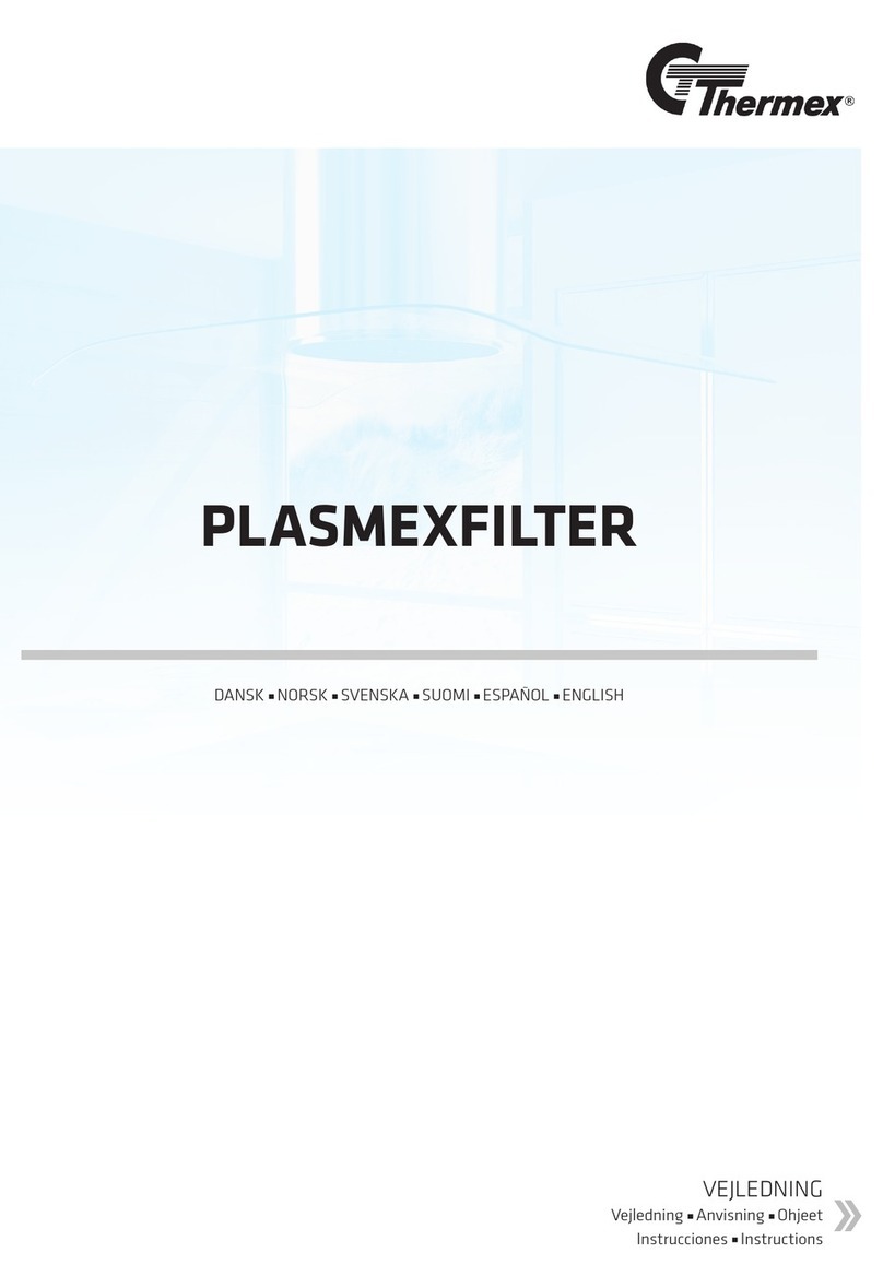 THERMEx PLASMEXFILTER manual