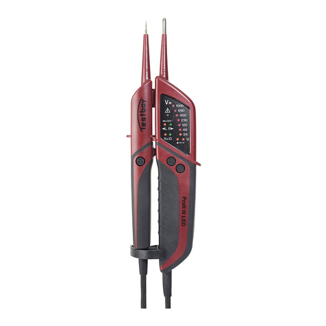Testboy Profi III LED operating instructions