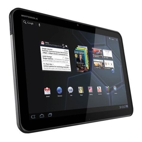 Motorola XOOM MZ602 User manual Motorola XOOM MZ602 User manual