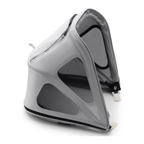 Bugaboo Bee Breezy sun canopy manual