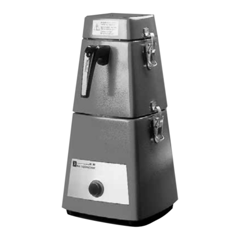 IKA M20 operating instructions