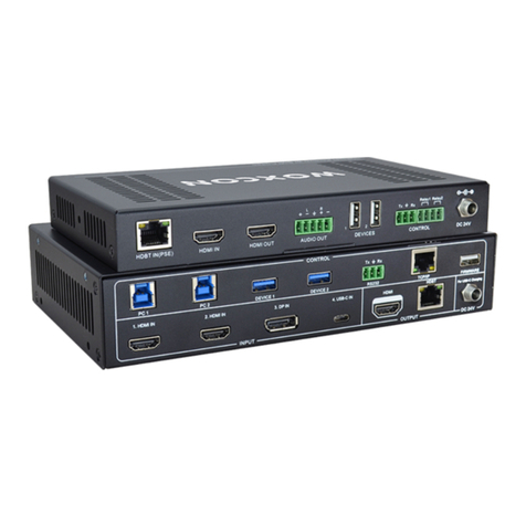 Woxcon SCU42T-CODEC User manual