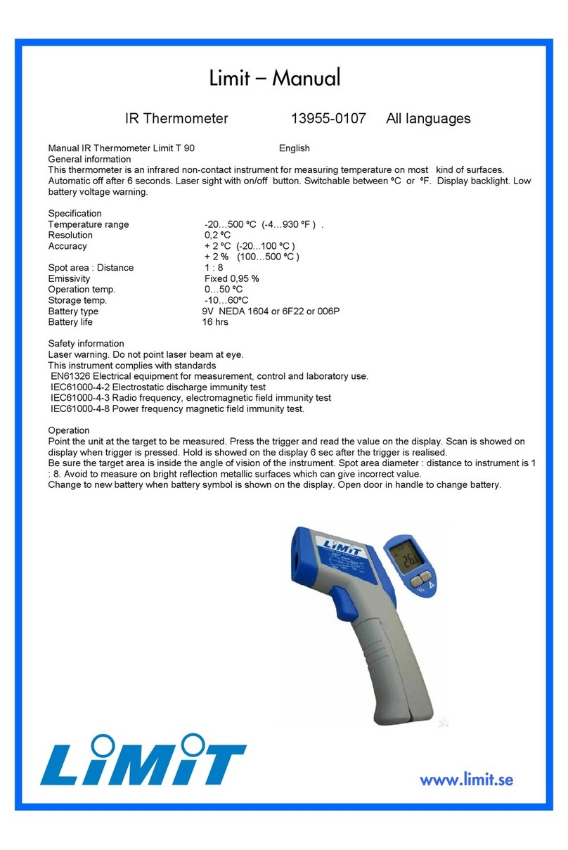 LIMIT 13955-0107 manual