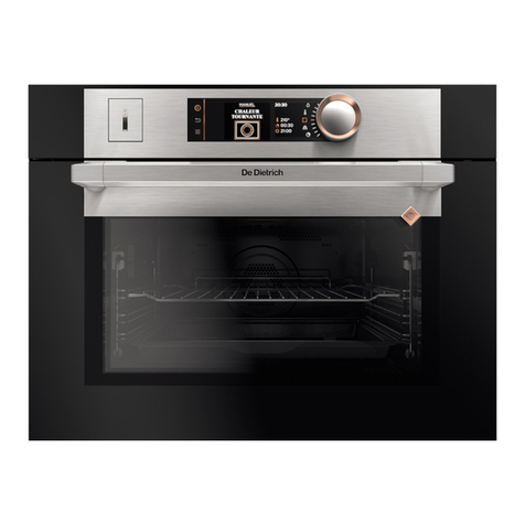 DeDietrich DKS7580X User manual