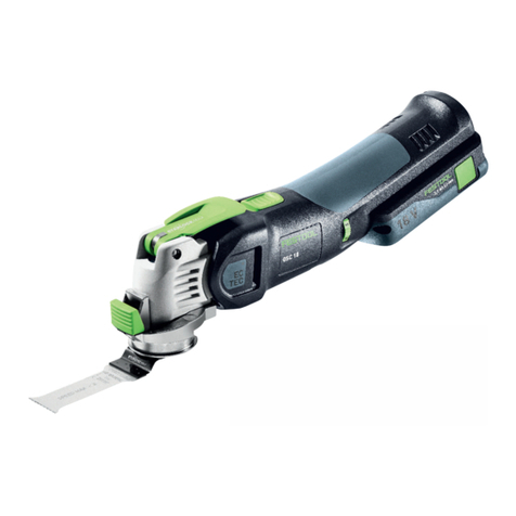 Festool OSC 18 User manual