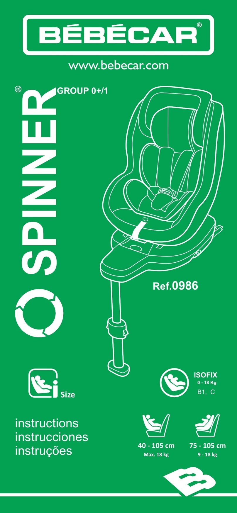 Bebecar Spinner 0986 instructions
