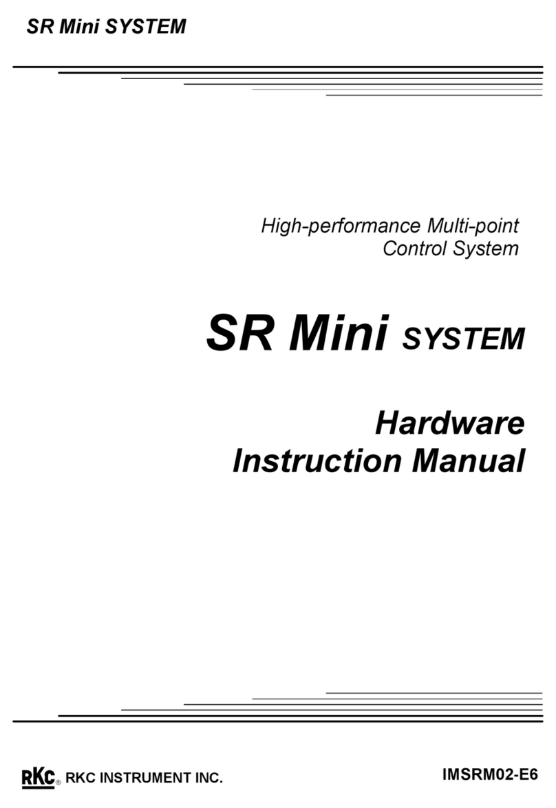 RKC INSTRUMENT SR Mini System Assembly Instructions
