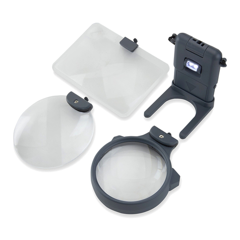 Carson Hobby Magnifier Instructions for use