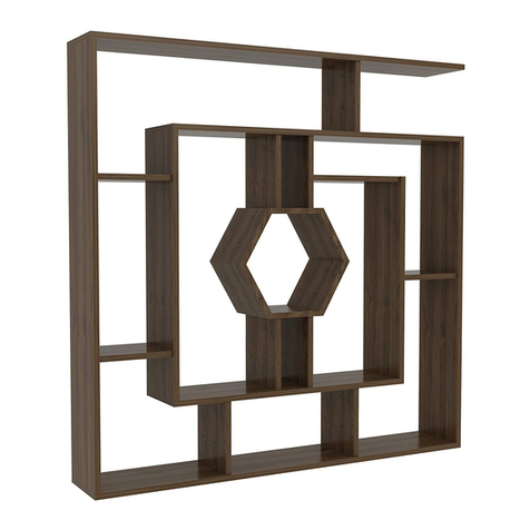 Decorotika Labrina Bookcase Assembly guide Decorotika Labrina Bookcase Assembly guide