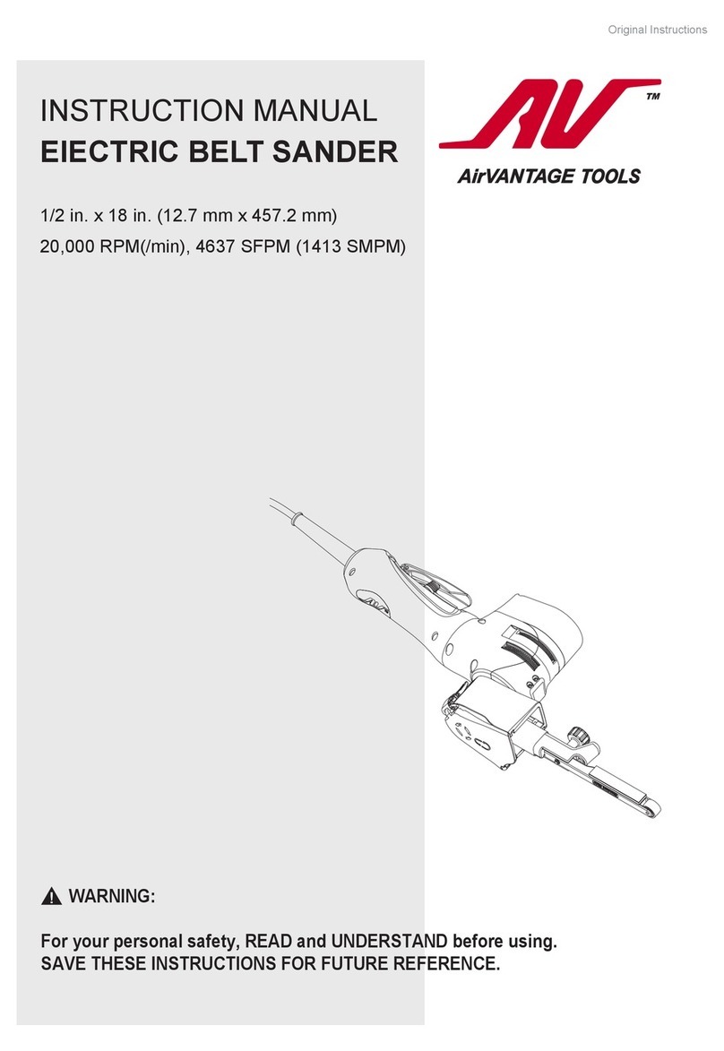 Air Vantage Tools AU-001003 User manual