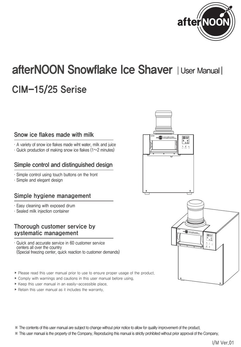 afterNOON CIM-15 Series user manual