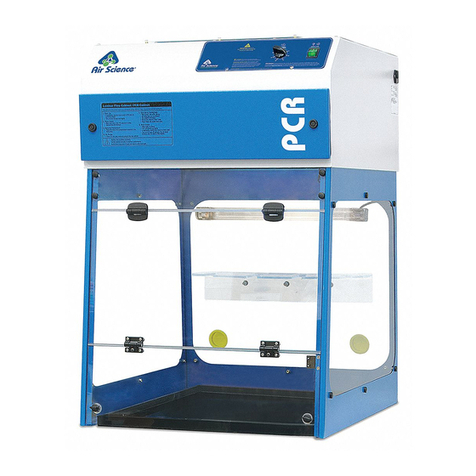Air Science PURAIR-PCR Troubleshooting guide
