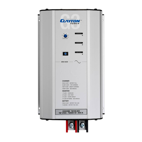 LEAB Clayton Power G3 Combi 1012-50 user manual
