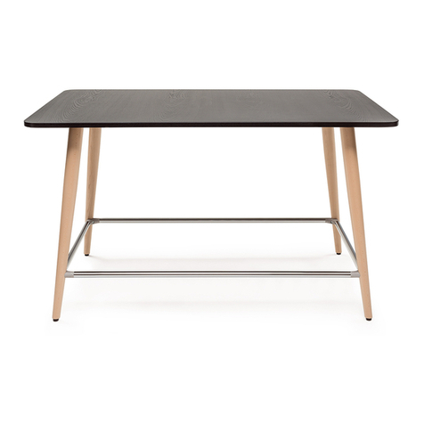 Sedus mastermind high desk User manual Sedus mastermind high desk User manual