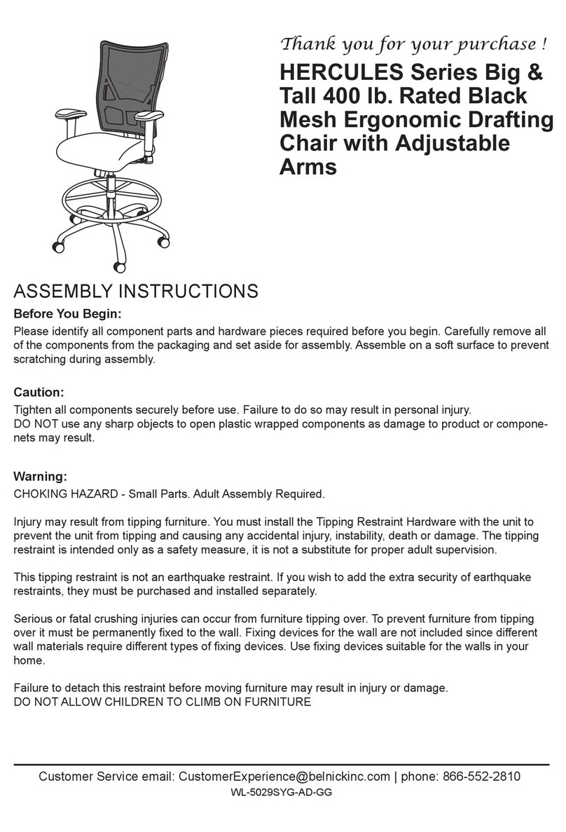 Flash Furniture HERCULES Series Assembly instructions Flash Furniture HERCULES Series Assembly instructions