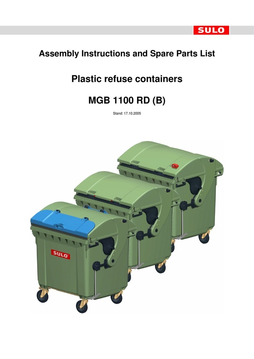 SULO MGB 1100 RD Guide