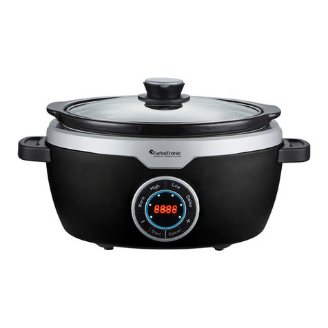 TurboTronic COOK PRO POT TT-SC100 instruction manual TurboTronic COOK PRO POT TT-SC100 instruction manual