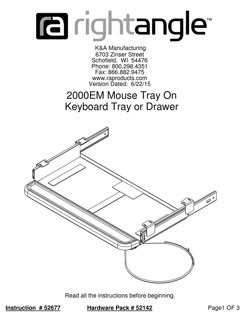 RIGHT ANGLE 2000EM instructions