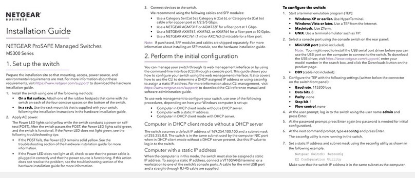 NETGEAR M5300 Series User manual