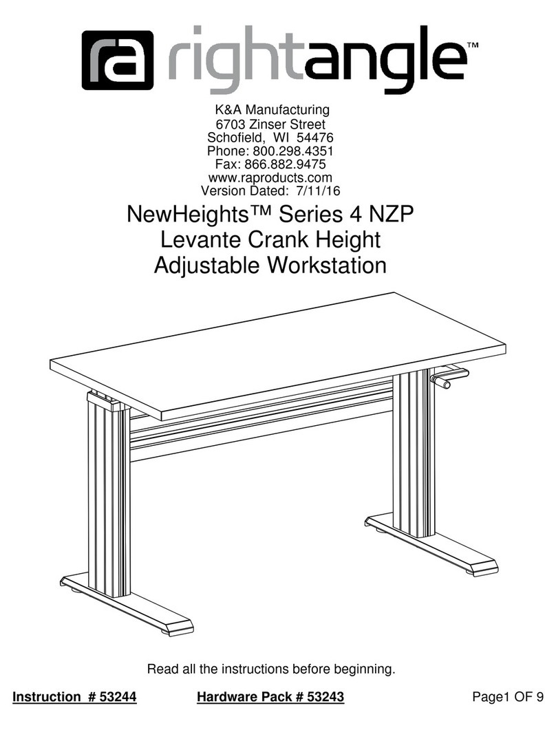 RIGHT ANGLE NewHeights 4 NZP Series User manual RIGHT ANGLE NewHeights 4 NZP Series User manual