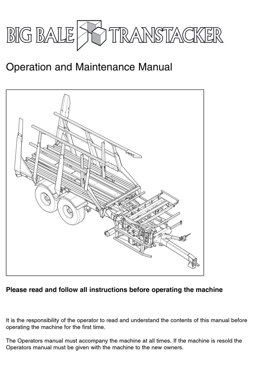 BIG BALE Transtacker Standard User manual