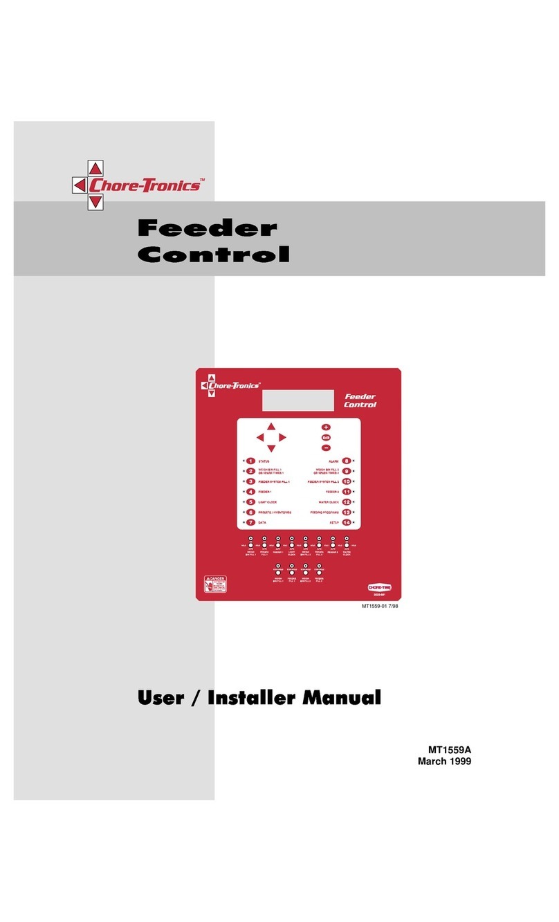 Chore-Time Feeder Control Instruction Manual