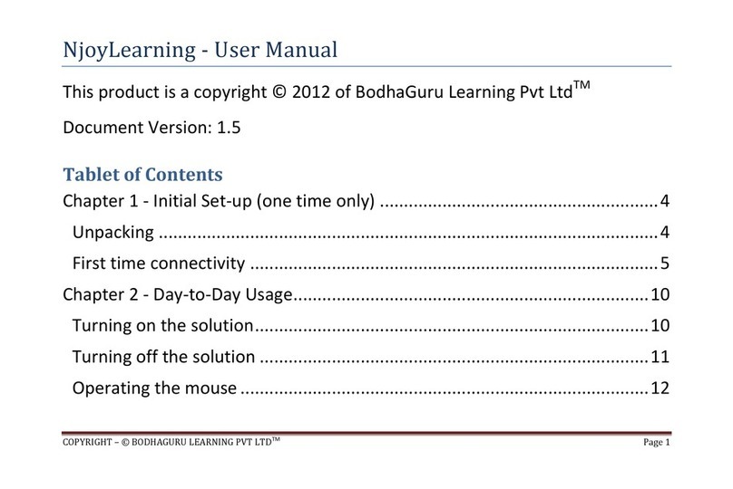 BodhaGuru NjoyLearning user manual