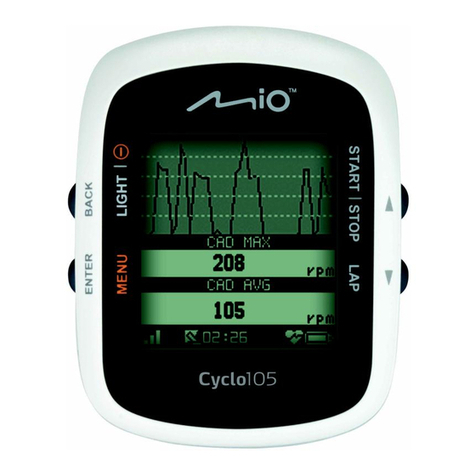 Mio Cyclo 105 HC User manual