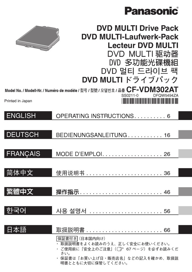 Panasonic CF-VDM302AT User manual