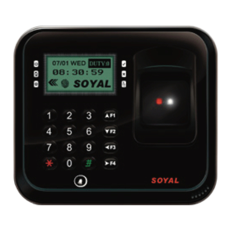 Soyal AR-837-EL User manual