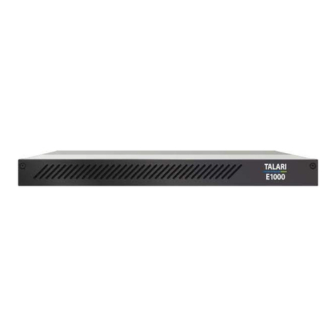 Oracle Talari E1000 installation guide