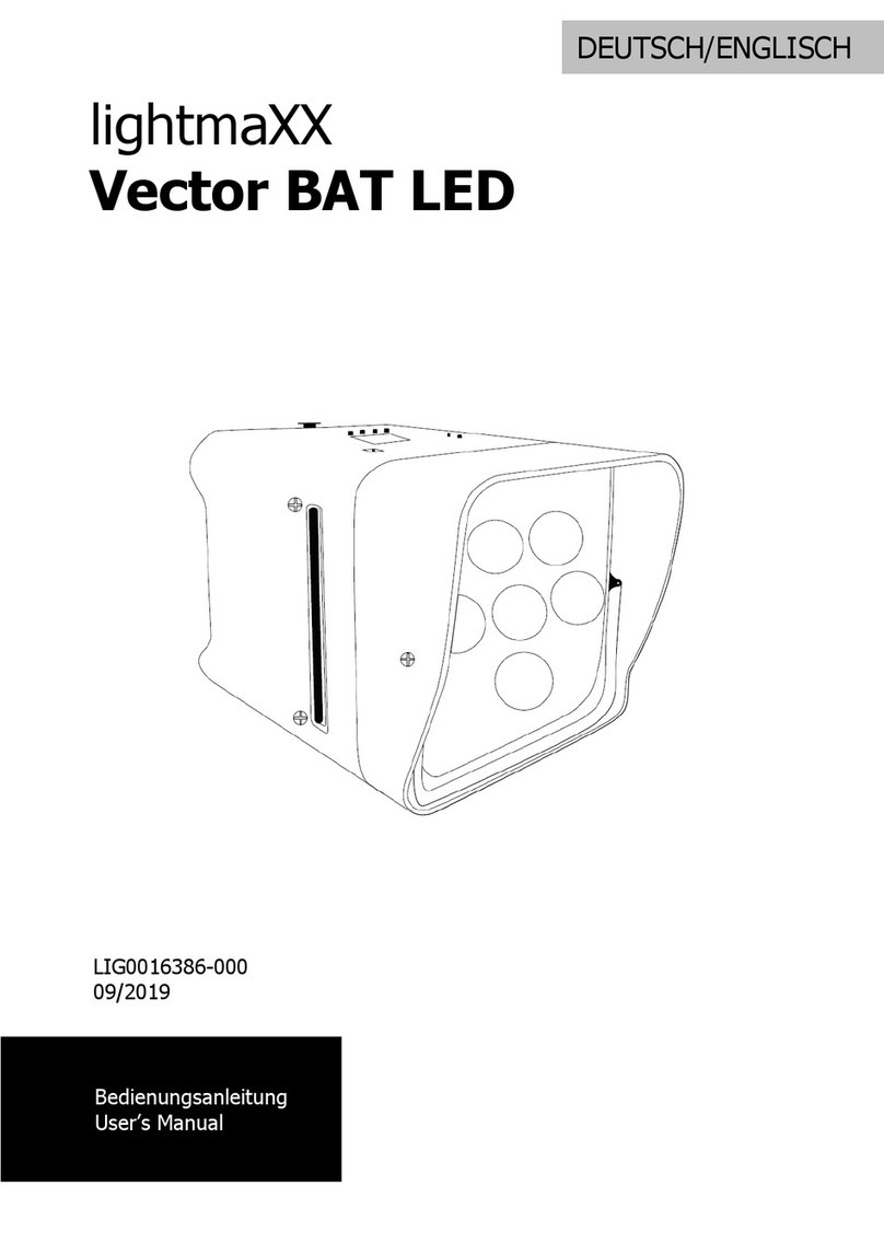 Lightmaxx Vector BAT LED user manual