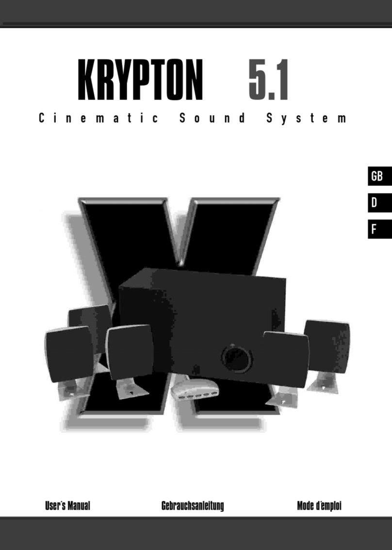 Krypton XS-545 user manual