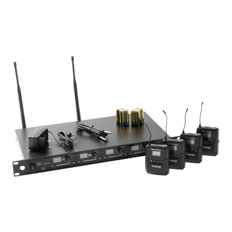 Fame Audio MSW PRO 4 BODYPACK user manual