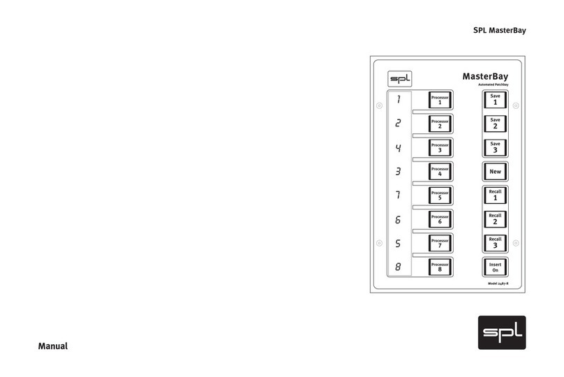 SPL MasterBay Series manual
