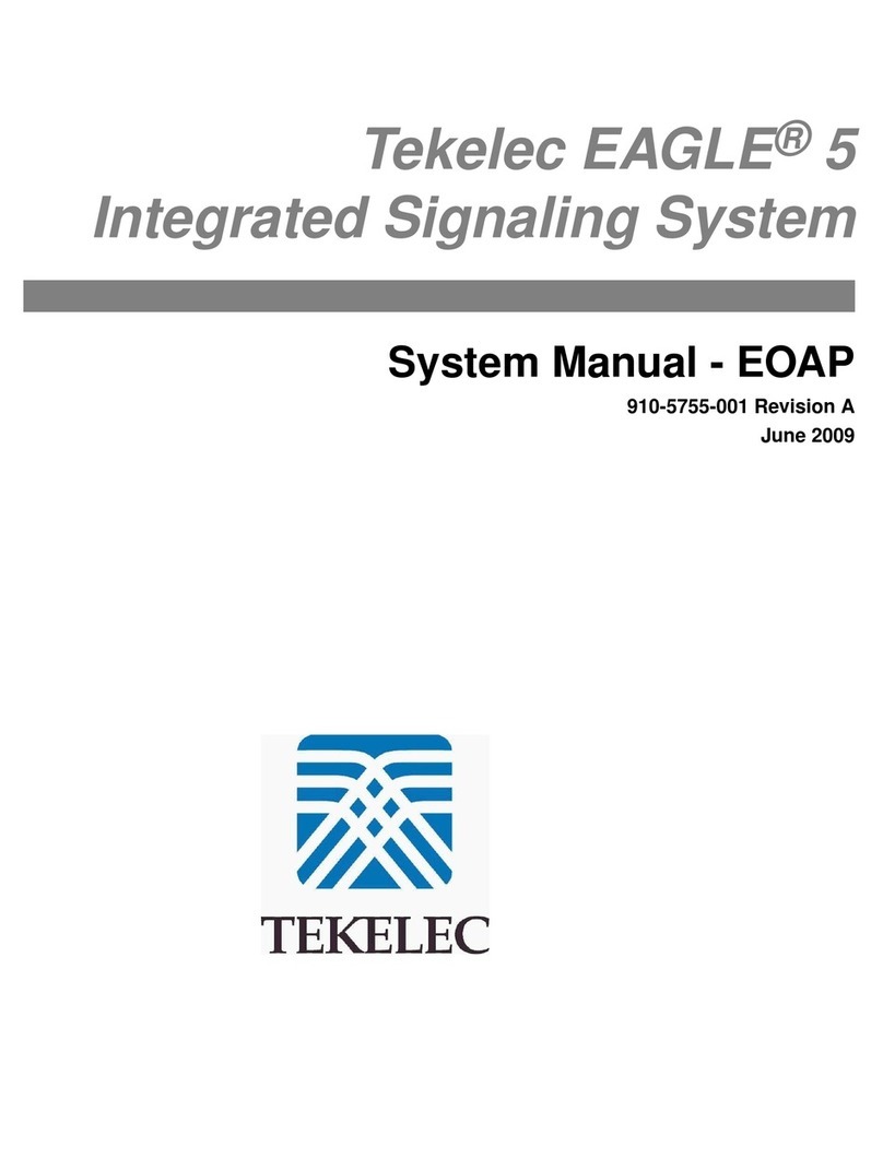 Tekelec EAGLE 5 System manual