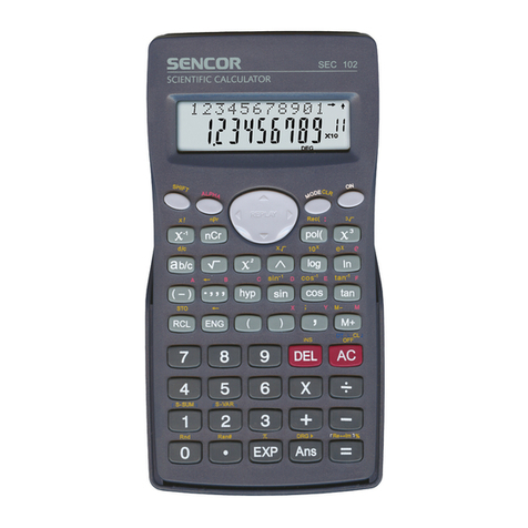 Sencor SEC 102 user manual