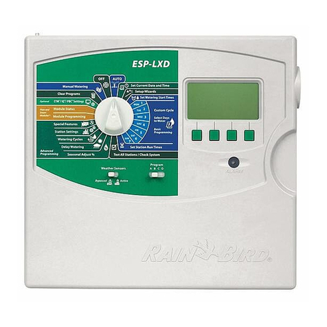 Rain Bird ESP-LXD Operating instructions