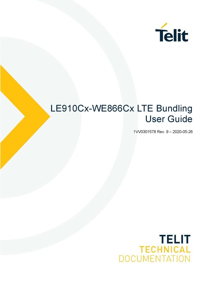 Telit Wireless Solutions LE910C series User manual Telit Wireless Solutions LE910C series User manual