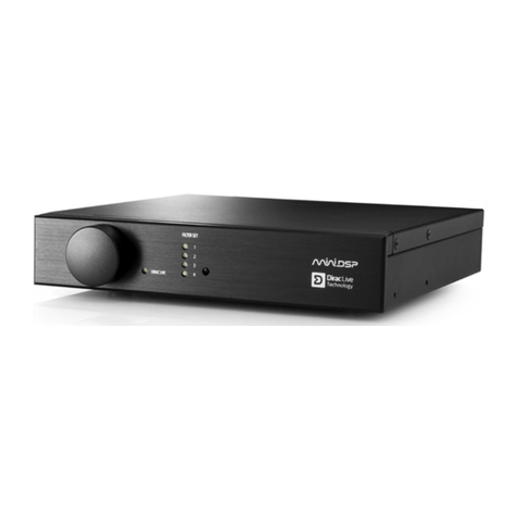 miniDSP DDRC-22 User manual