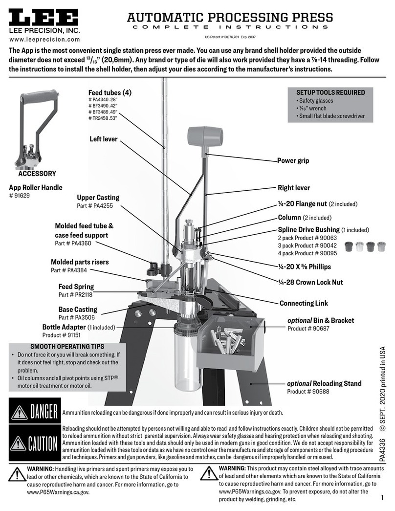 Lee Precision APP Complete instructions